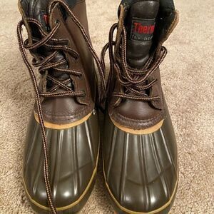 Trails end, thermolite, brown duck boots